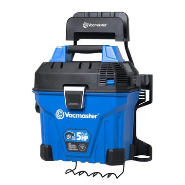 Vacmaster 5 Gallon Wall Mountable Wet/Dry Vacuum with Remote Control
