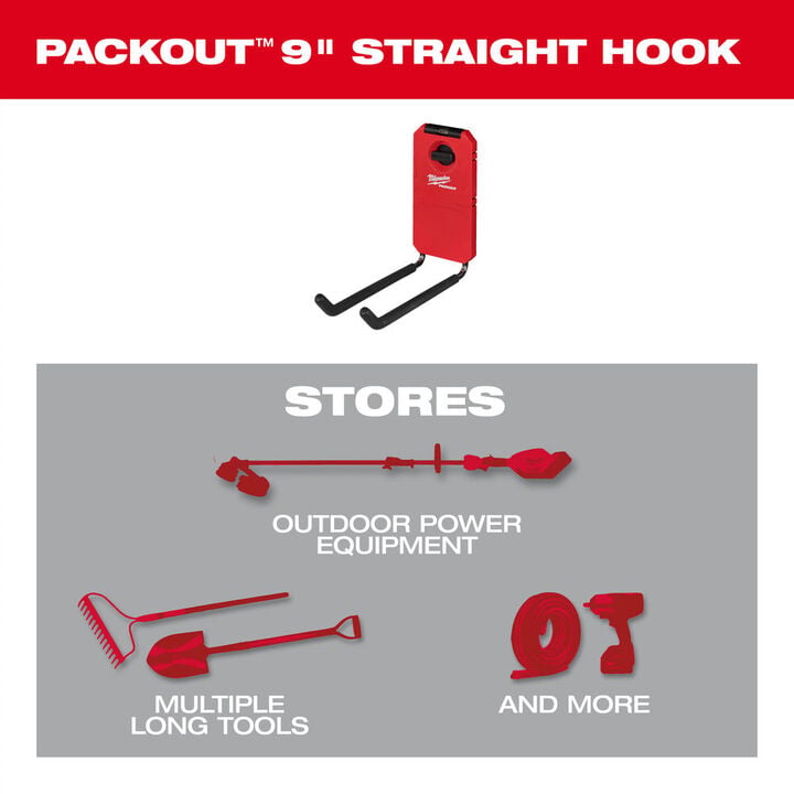 Milwaukee PACKOUT 9 Straight Hook, large image number 7