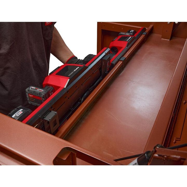 Milwaukee Shelf Mounting Brackets for M18 and M12 Gangbox Rapid Charger, large image number 4
