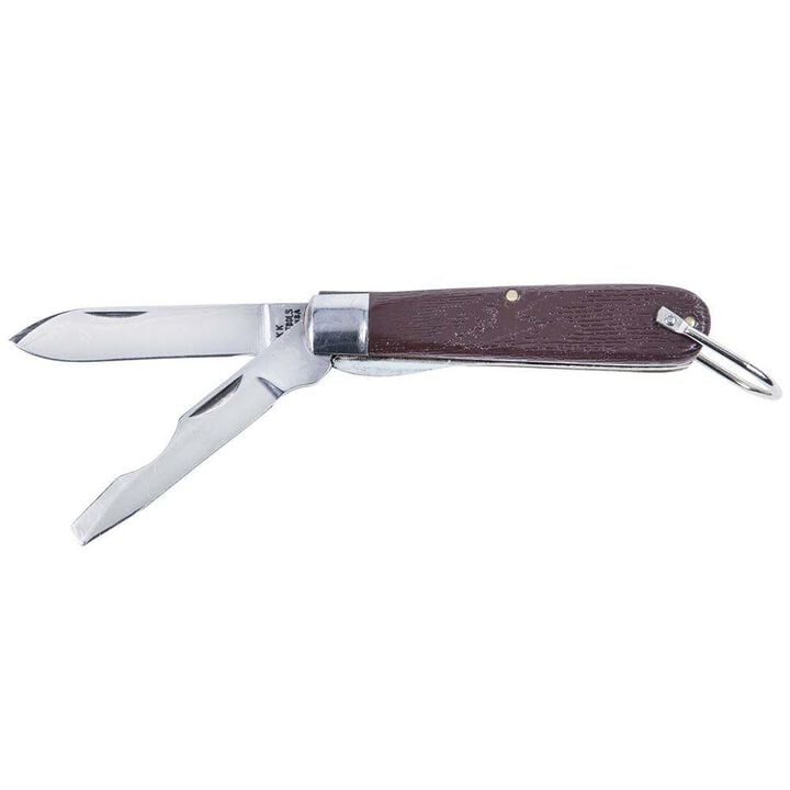 Klein Tools 2 Blade Pocket Knife Steel 2-1/2in