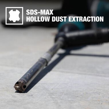 Makita 3/4in x 24in SDS-MAX Dust Extraction Drill Bit, large image number 6