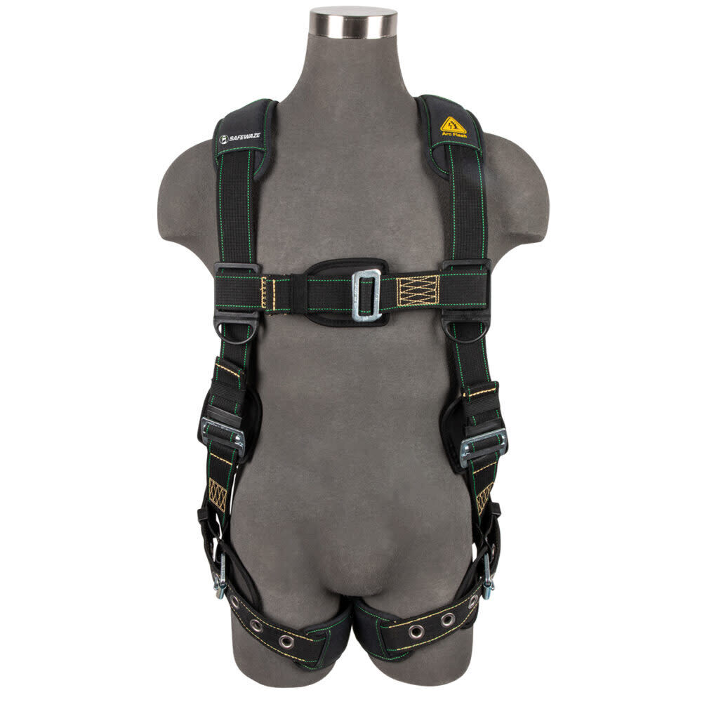 Safewaze Arc Flash Full Body Harness: 1D, MB Chest, TB Legs, large image number 1