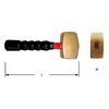 CS Unitec Non-sparking Club Hammer 4 Lbs Aluminum Bronze, small image number 2
