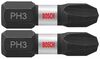Bosch Impact Tough 1 Inch Phillips #3 Insert Bits 2 Piece, small image number 1
