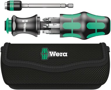Wera Tools 7pc Kraftform Kompakt 20 Compact Tools with Pouch