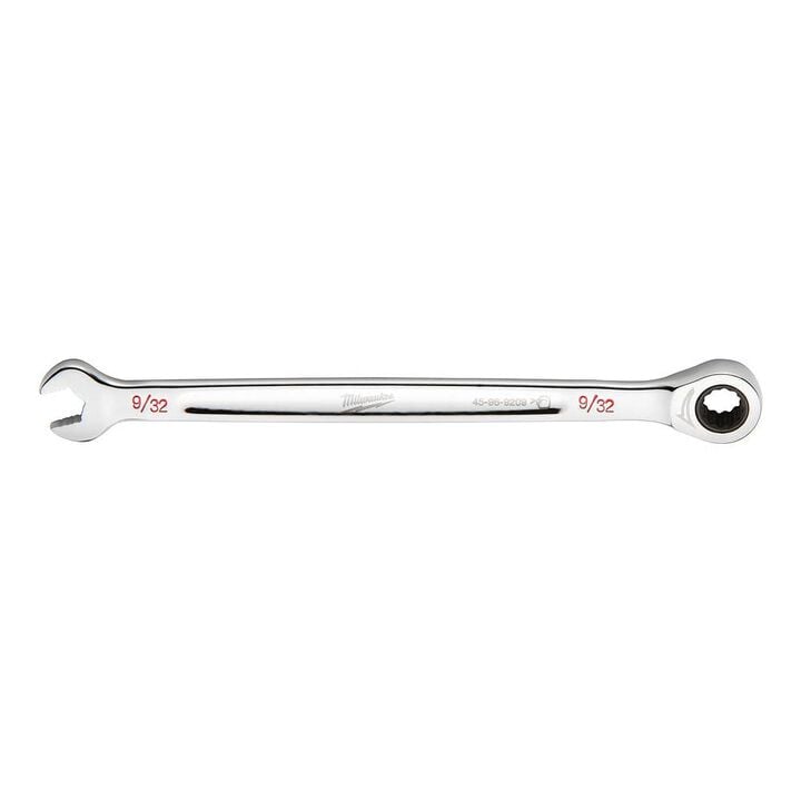 Milwaukee 9/32 in. SAE Ratcheting Combination Wrench, large image number 0