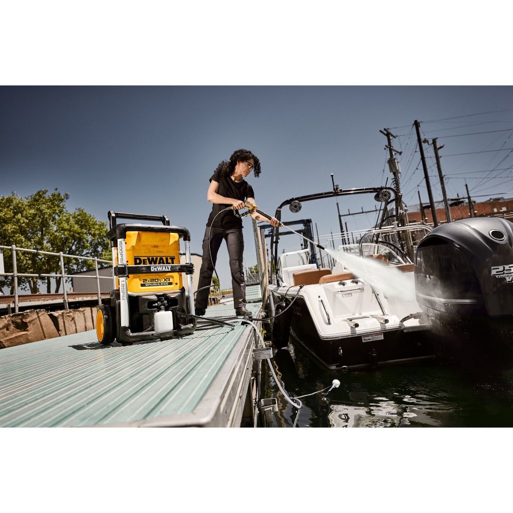 DEWALT 2X20V 1600 Psi Pressure Washer Kit DCPW1600Y2 Acme Tools