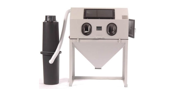Cyclone 110VAC Top and Side Opening Abrasive Sand Blast Cabinet