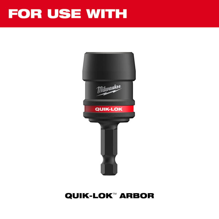 Milwaukee Large Thread Adapters for QUIK-LOK Arbors, 5 Pieces, large image number 2