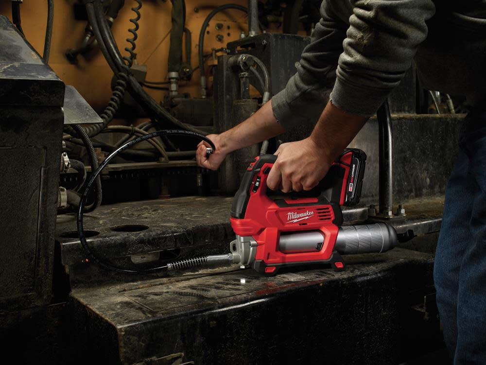 Milwaukee grease gun and impact cheap