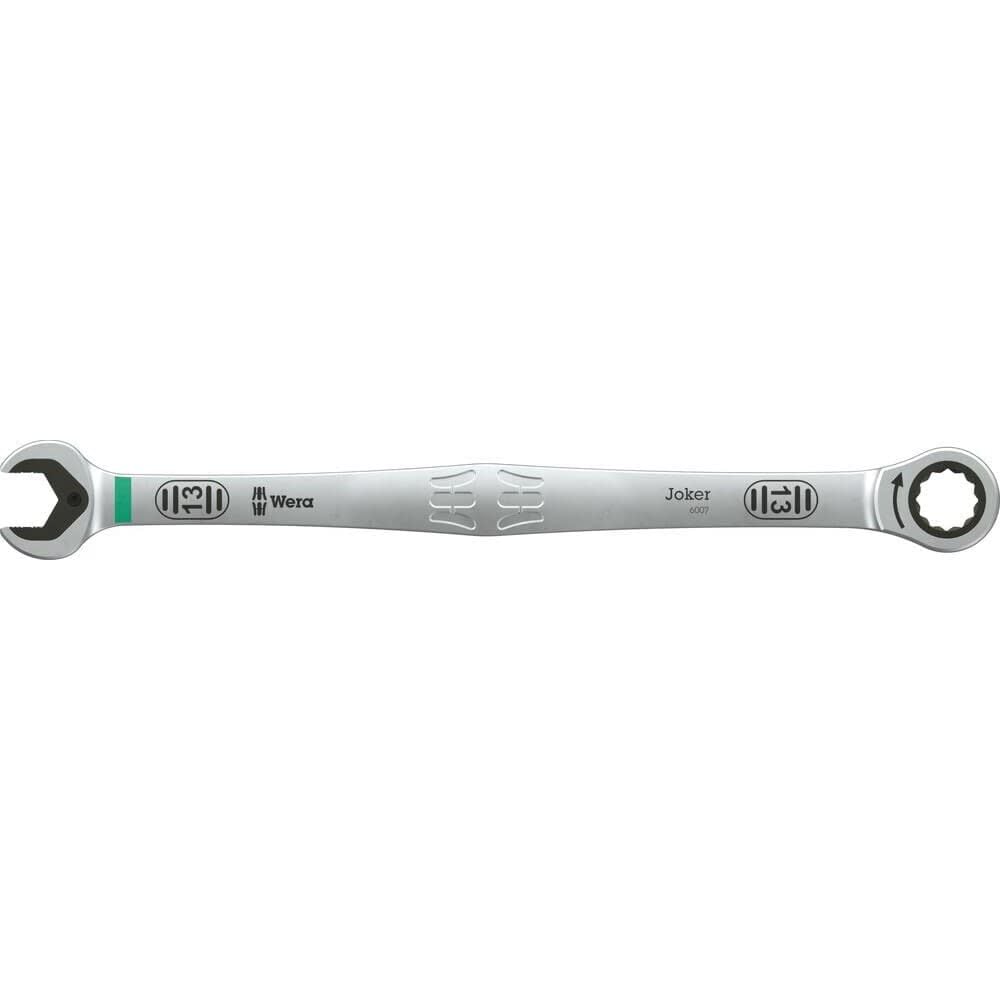 Wera Tools 6007 Joker 29.4 x 26 x 205 mm Long Design SB Ring Ratchet Spanner - 05020352001