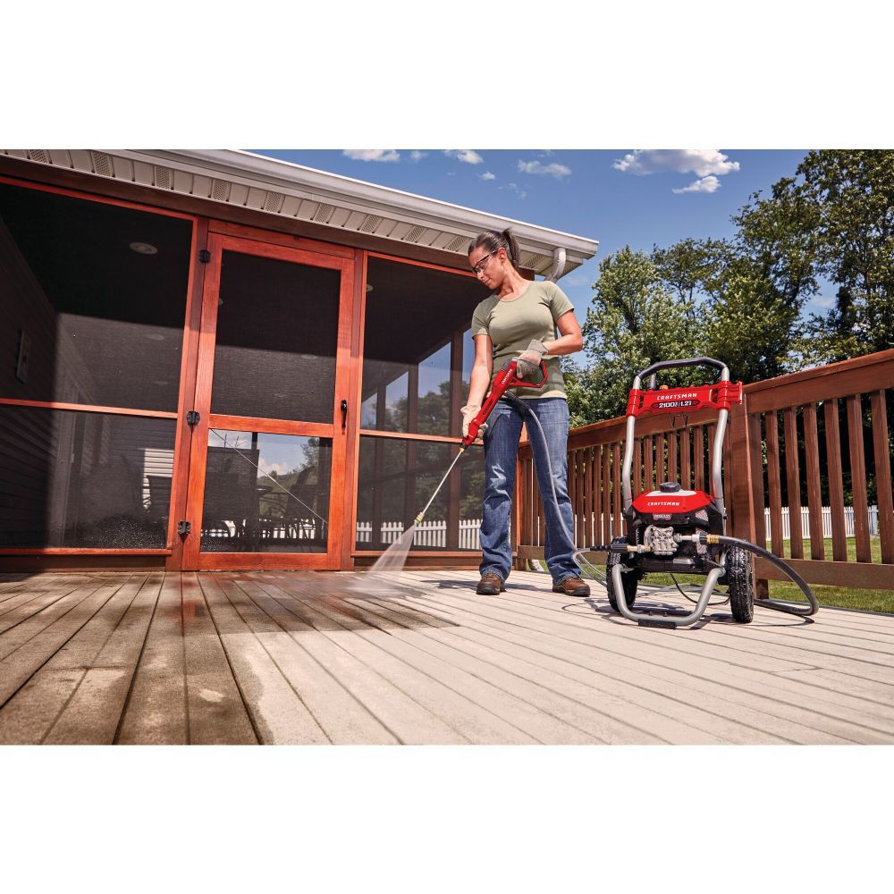 CRAFTSMAN 2100 PSI 1.2 GPM Electric Cold Water Pressure Washer with 5 Spray Nozzles, large image number 11