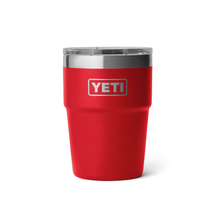 Yeti Rambler 16 Oz Stackable Cup with Magslider Lid Rescue Red
