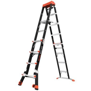 Little Giant Safety Select Step M5 Type 1AA Fiberglass Adjustable Step Ladder, large image number 1