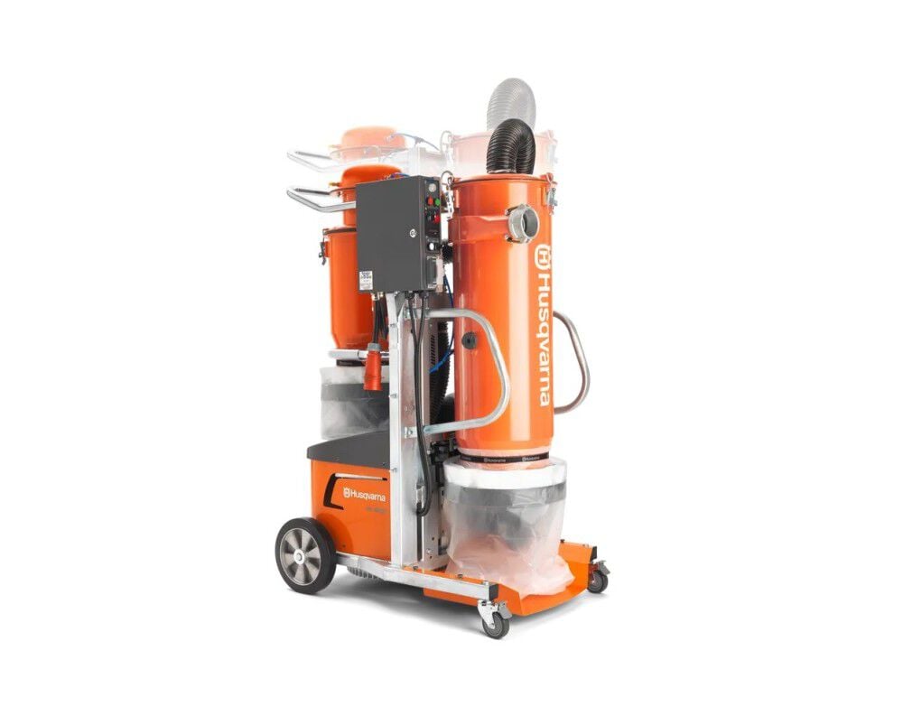 Husqvarna Construction DC 6000 480V 5.75kW 3PH Industrial Dust Extractor Reconditioned, large image number 4