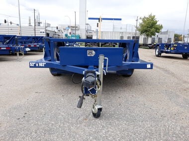 Air-Tow Trailers 8'6in Drop Deck Flatbed Trailer 52in Deck Width - 3500# Capacity, large image number 5