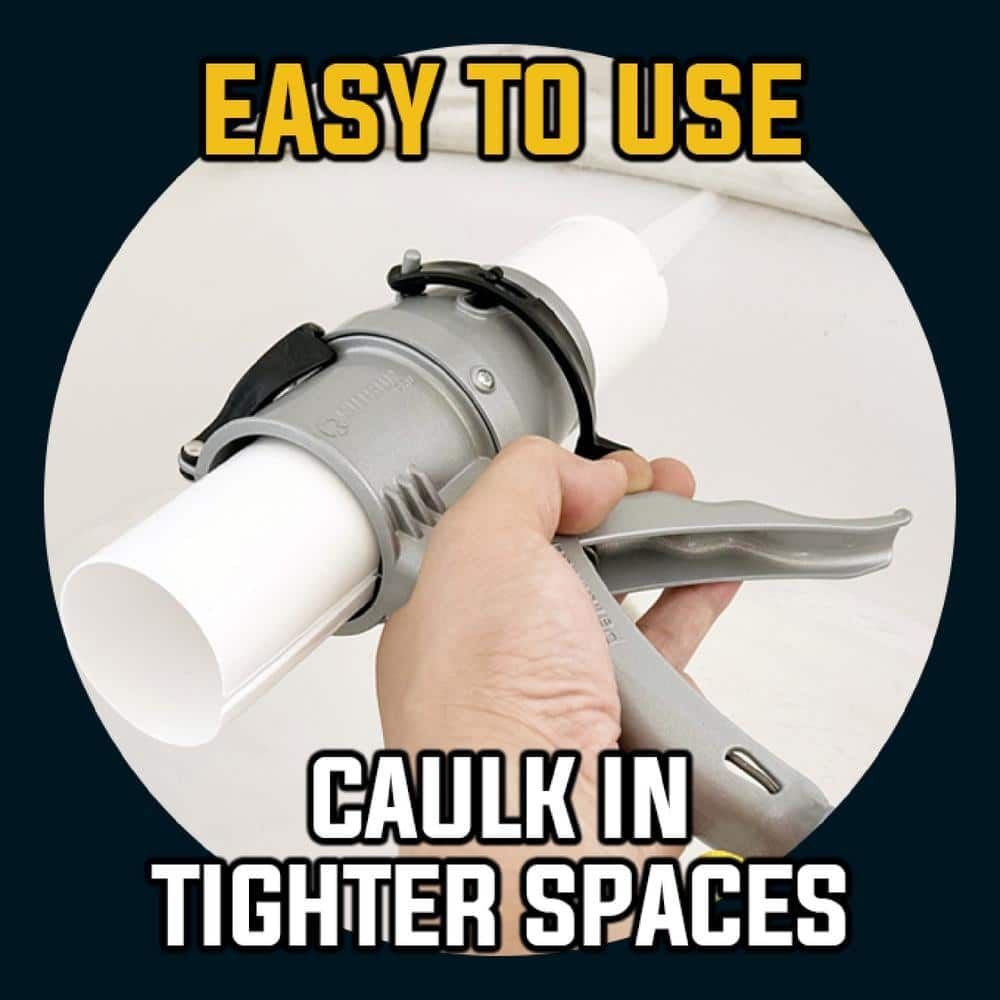 Siligun Aluminum Compact 24:1 Caulking Gun for 10 Ounce Cartridge, large image number 6