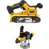 DEWALT 20V MAX Cordless Belt Sander & 2-1/4HP Plunge Router Bundle, small image number 1