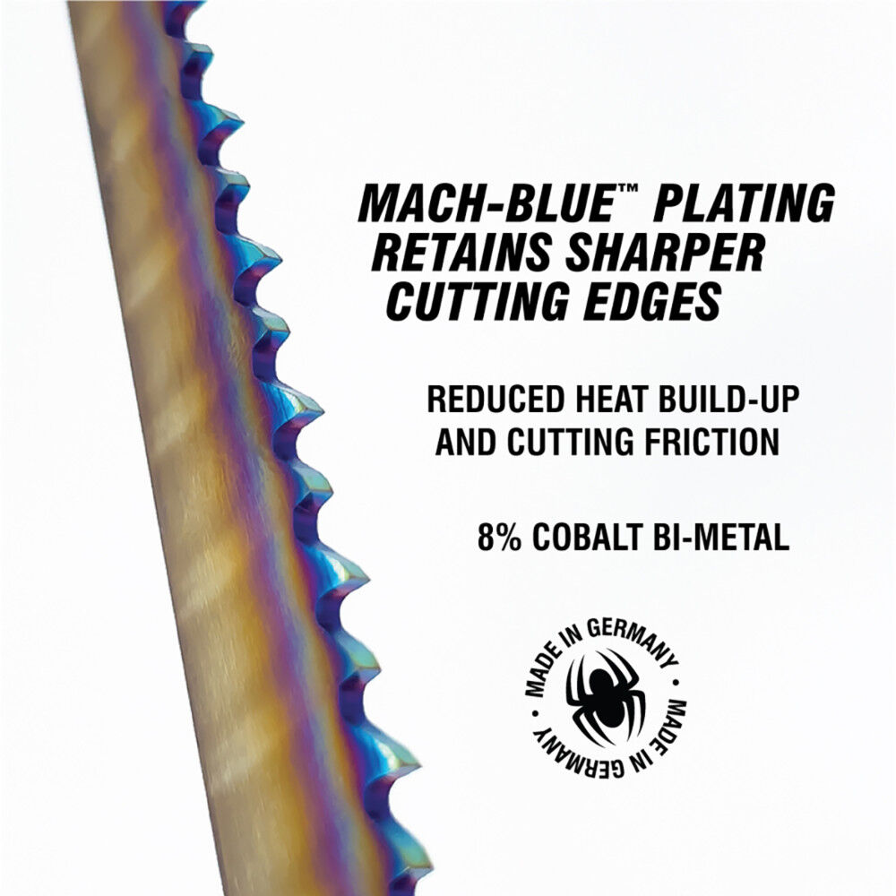 Spyder 6 Inch Reciprocating Blade, for Thin and Thick Metals, 18 TPI, 2 Pieces, large image number 4