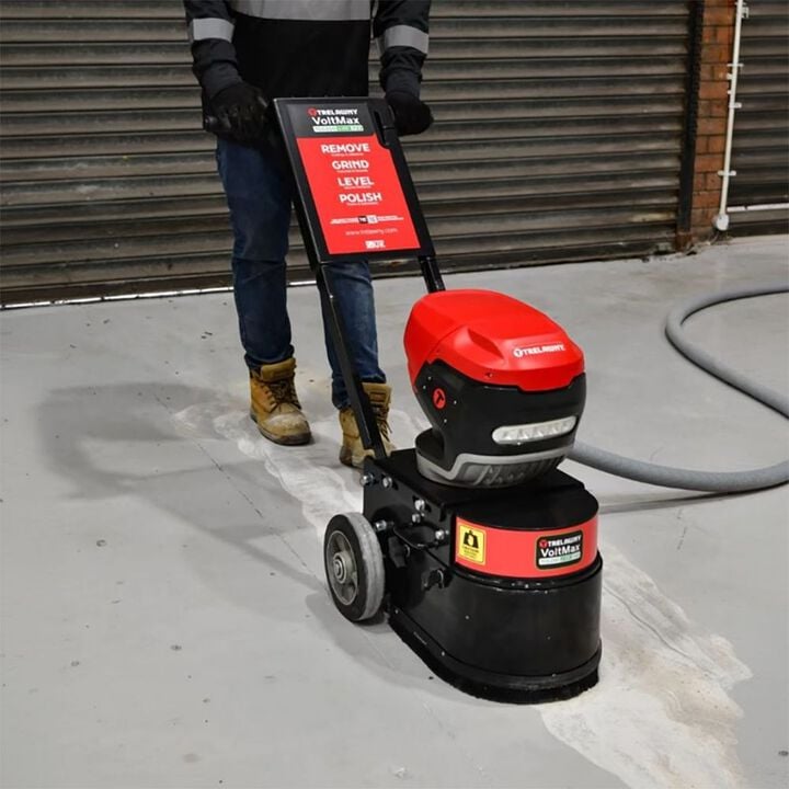 CS Unitec Trelawny 10 Inch VoltMax Battery Floor Grinder Kit with Battery, large image number 2