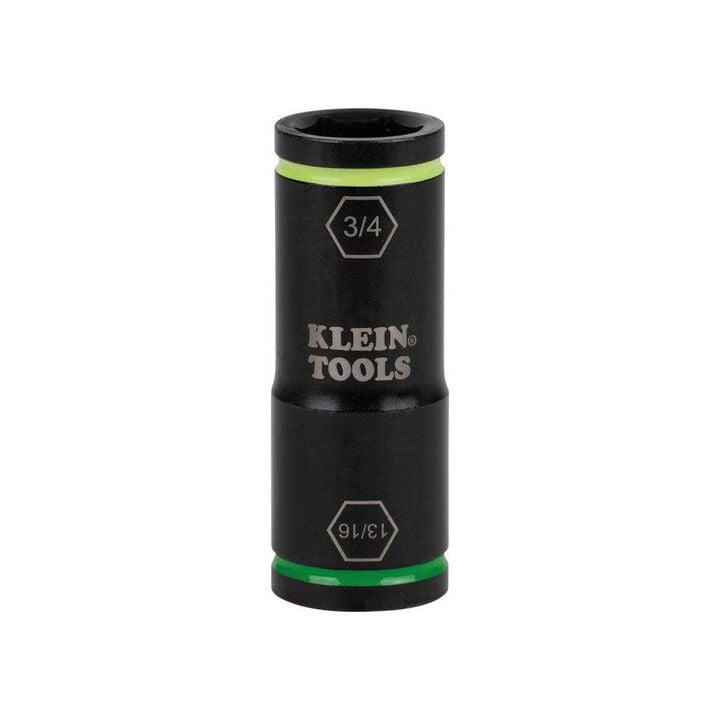 Klein Tools Flip Impact Socket 3/4in X 13/16in, large image number 0