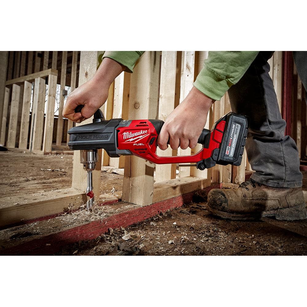 Milwaukee M18 FUEL Hole Hawg 1 2 in. Right Angle Drill Bare Tool 2807 20 Acme Tools