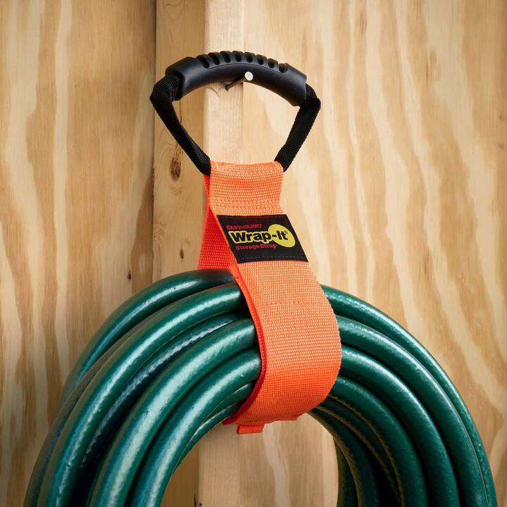 Wrap-It Easy- Carry Storage Strap, 22 Inch x 2.5 Inch, Blaze Orange, large image number 4