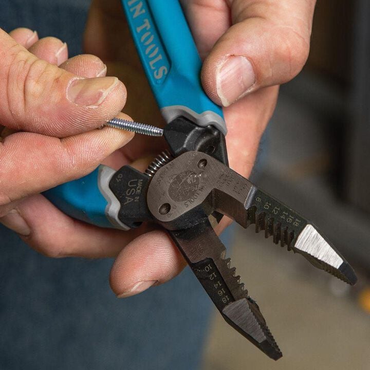 Klein Tools Kurve Heavy-Duty Wire Stripper 8-20 AWG, large image number 1