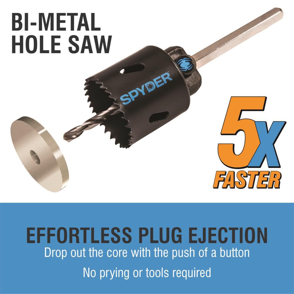 Spyder RCE BIM Hole Saw 2 In., large image number 2