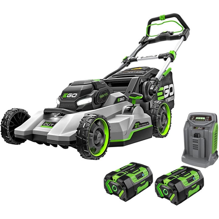 EGO 21 Inch Select Cut Self-Propelled Mower with Touch Drive & 6Ah Battery 2pk