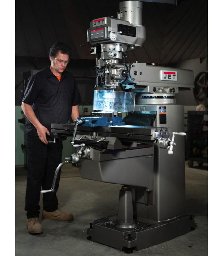 JET JTM-1050 Vertical Milling Machine, large image number 4
