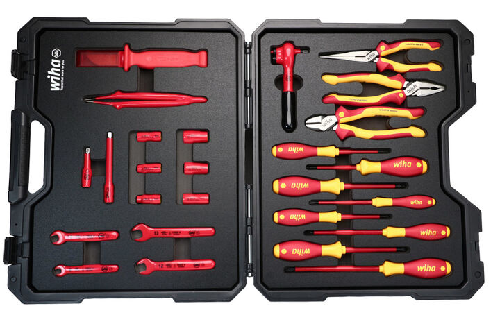 Wiha Insulated Hybrid & EV Essentials Tool Kit 26pc, large image number 3