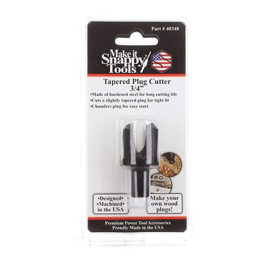 Make It Snappy Plug Cutter Tapered 3/4in, large image number 1