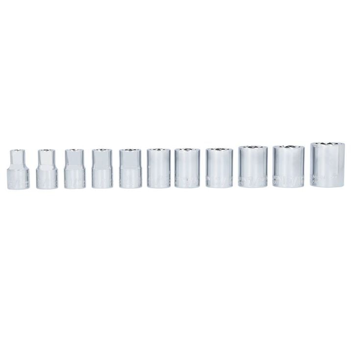 CRAFTSMAN 1/2-in Drive SAE 12 Point Socket Set, 11pc, large image number 3