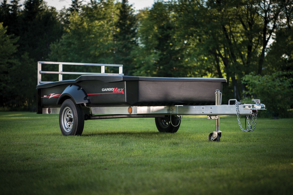 Cargomax XRT 8-57 1800 lbs Utility Trailer with 12 in. Tires and Single Ramp, large image number 9