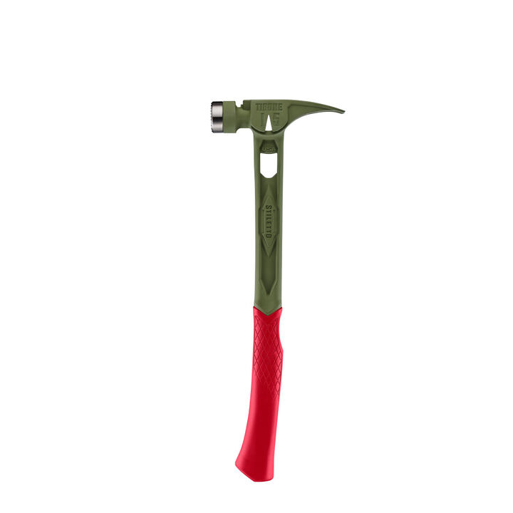 Stiletto TIBONE 15oz Limited Edition Green Titanium Framing Hammer with Red Handle