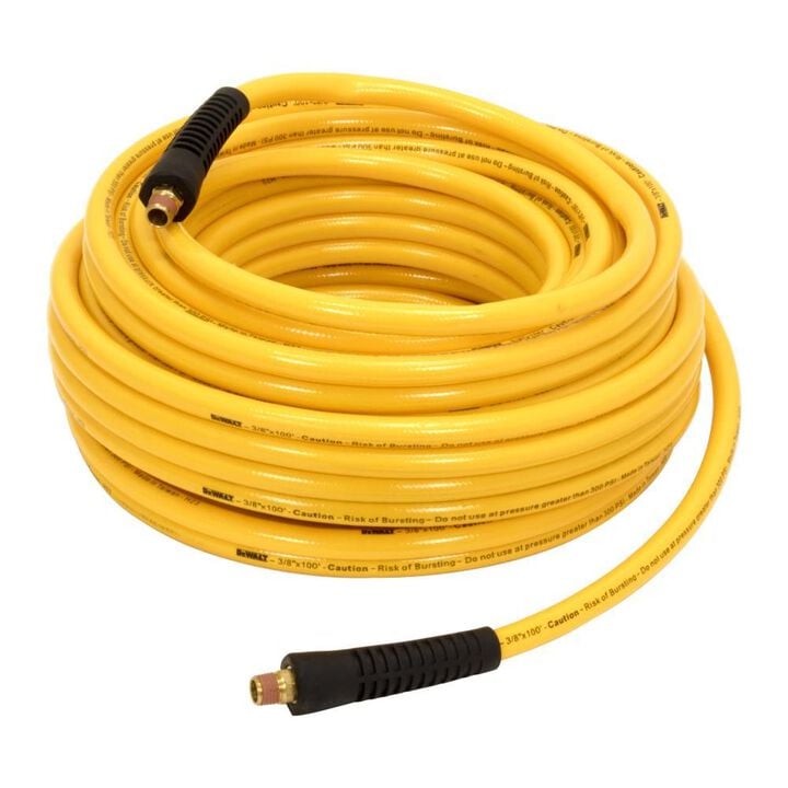 DEWALT 3/8 Inch x 100 Ft. Braided Polyurethane Air Hose, large image number 1