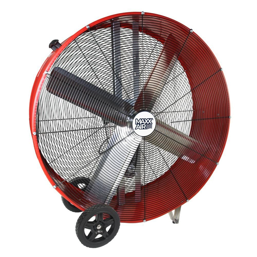 Maxx Air 42 Inch 13300 CFM 120V 2-Speed Belt Drive Drum Fan, large image number 4