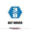 Milwaukee SHOCKWAVE 2-9/16 in. Magnetic Nut Driver 3/8 in., small image number 2