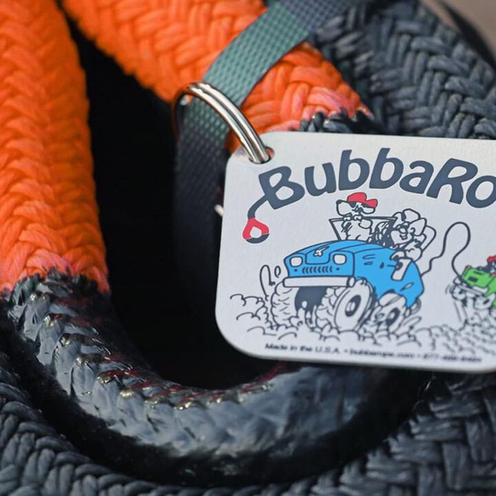 Bubba Rope 1-1/4 Inch x 30 Ft. Orange Power Stretch Off-Road Recovery Rope, large image number 5