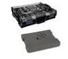 L-BOXX Model Number 102 Black Tool Box with Transparent Lid and Foam Insert Bundle, small image number 1