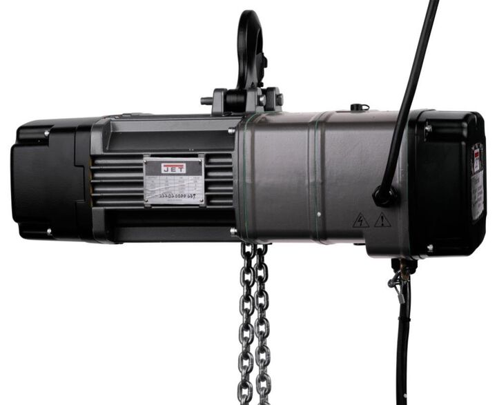 JET Electric Hoist 460V Trolley & 4 Button Pendant, large image number 1