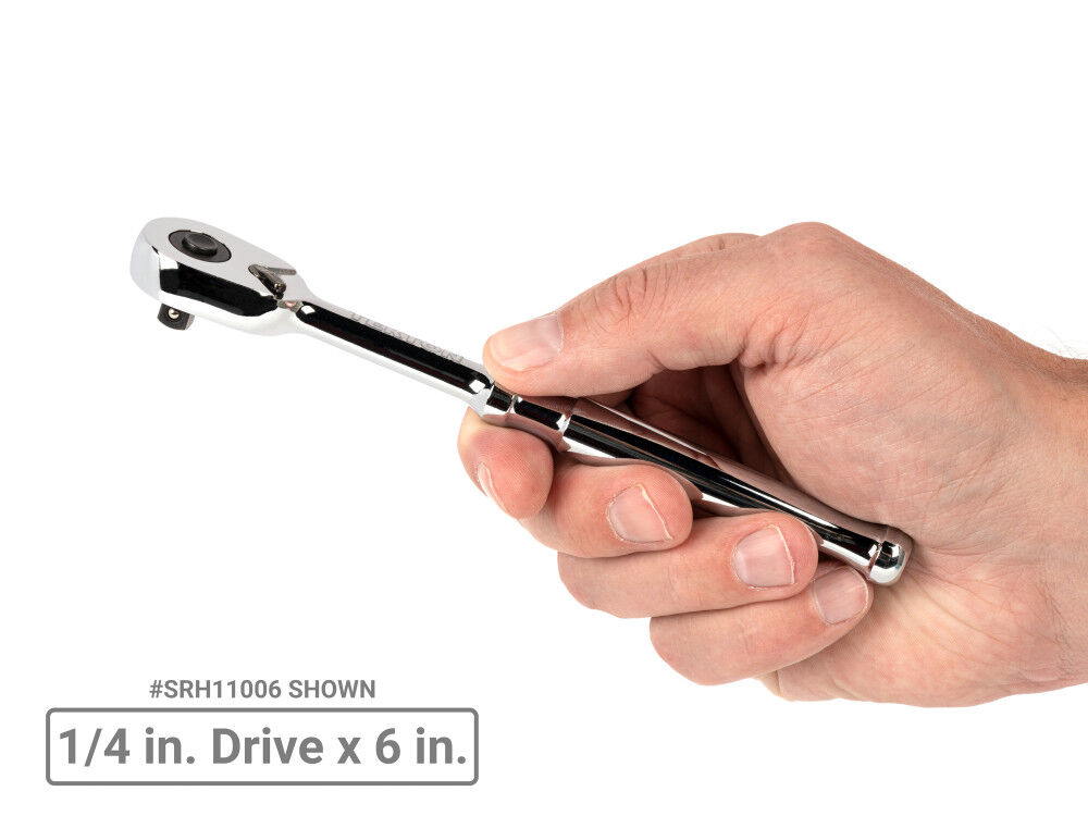 Tekton 1/4 Inch Drive QR Ratchet and Spinner Handle Set, 5 Pieces, large image number 7