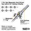 Klein Tools Magnetic Nut Driver 6in Shafts 7 Pc, small