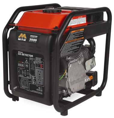 Mi T M 3500 Watt Inverter Generator with CO Detector