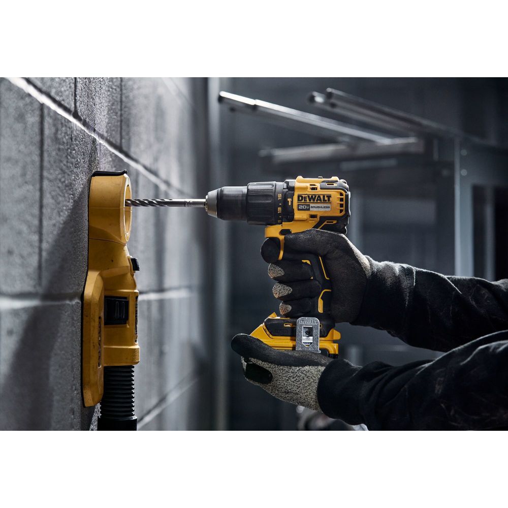 DEWALT 20V MAX Brushless Cordless 1/2in Hammer Drill (Bare Tool), large image number 9