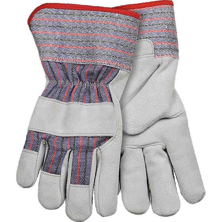 Kinco Gray Economy Suede Cowhide Palm Glove Large, large image number 0