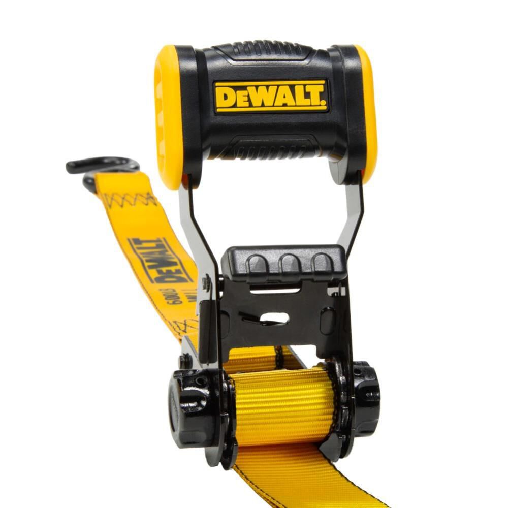 DEWALT 1.25in x 12' Ratchet Tie Down Straps 1800 LB Break Strength 4pk, large image number 4