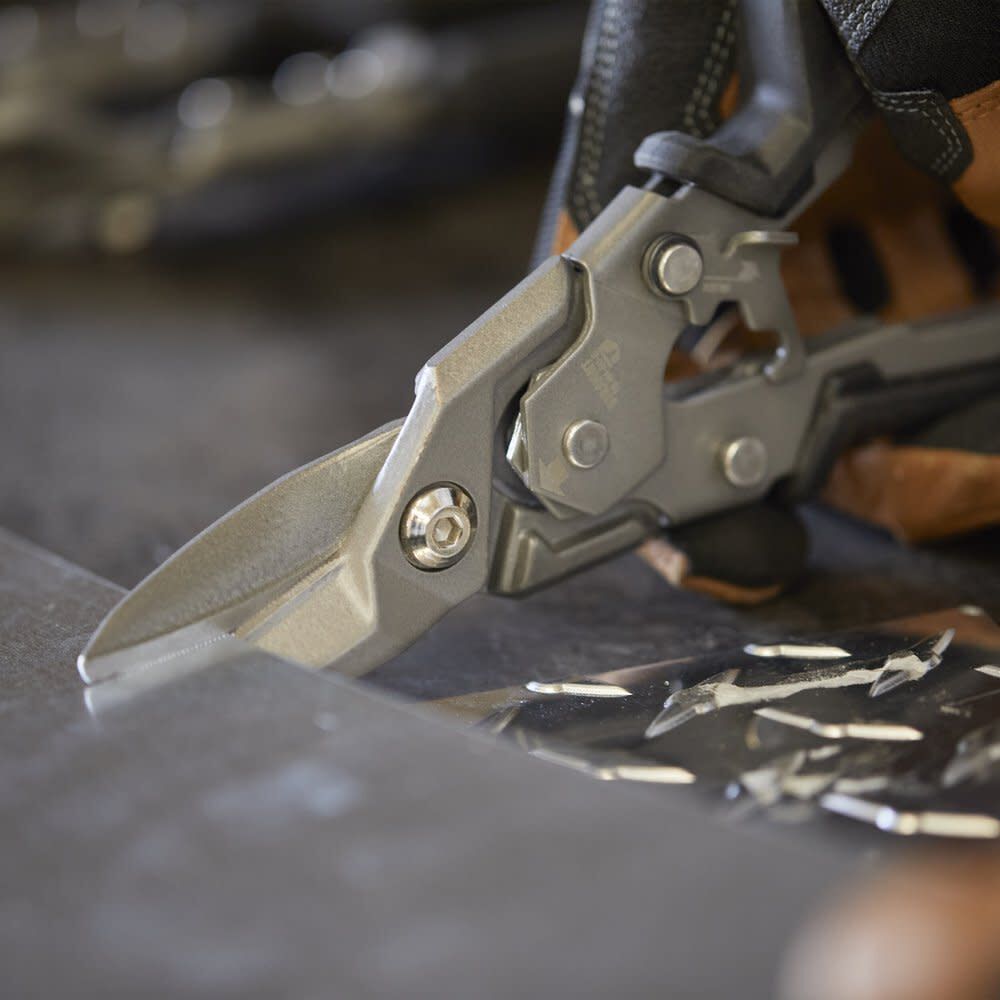 Toughbuilt Straight Cut Aviation Snips, large image number 12