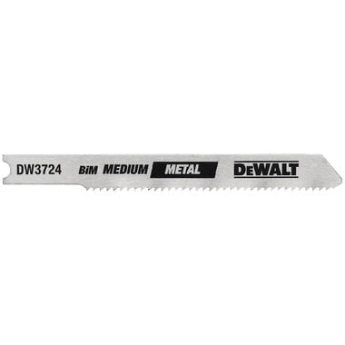 DEWALT 3-in 18 TPI U-Shank Medium Metal-Cutting Cobalt Jig Saw Blade, large image number 0